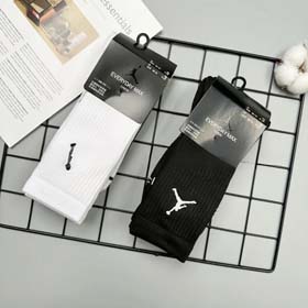 Jordan AJ Basketball socks Fashionable breathable solid color socks(16 styles)-2422
