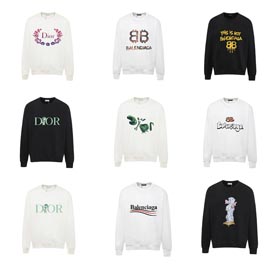 Dior/Balenciaga Long Sleeve Shirt (40 styles)  